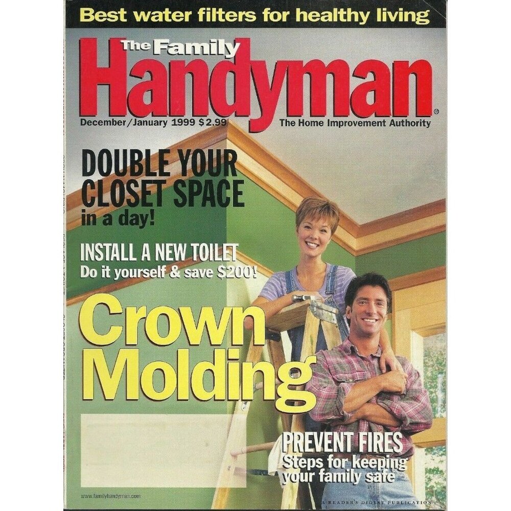 The Family Handyman Magazine DIY Projects Double Your Closet Space Dec 1999
